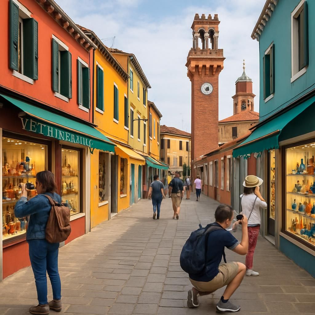 découvrez l'île de murano à venise, célèbre pour son artisanat en verre, ses excursions uniques et la billetterie pour visiter ses ateliers et musées.