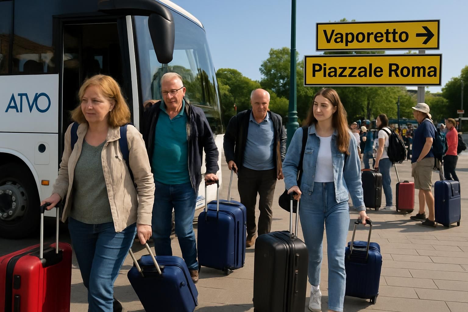 comparez les différentes options de navette aéroport à venise : alilaguna, bus et water taxi pour choisir le trajet le plus pratique et économique.