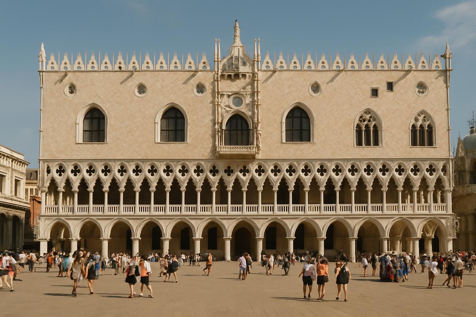 découvrez le palais des doges à venise : achetez vos billets, consultez les horaires d'ouverture et profitez de nos astuces pour une visite inoubliable.