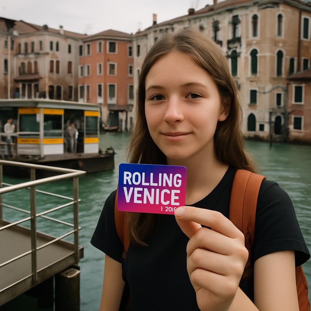 découvrez la rolling venice card, le pass jeune qui vous permet de visiter venise à petit prix avec des réductions exclusives sur les attractions et les transports.
