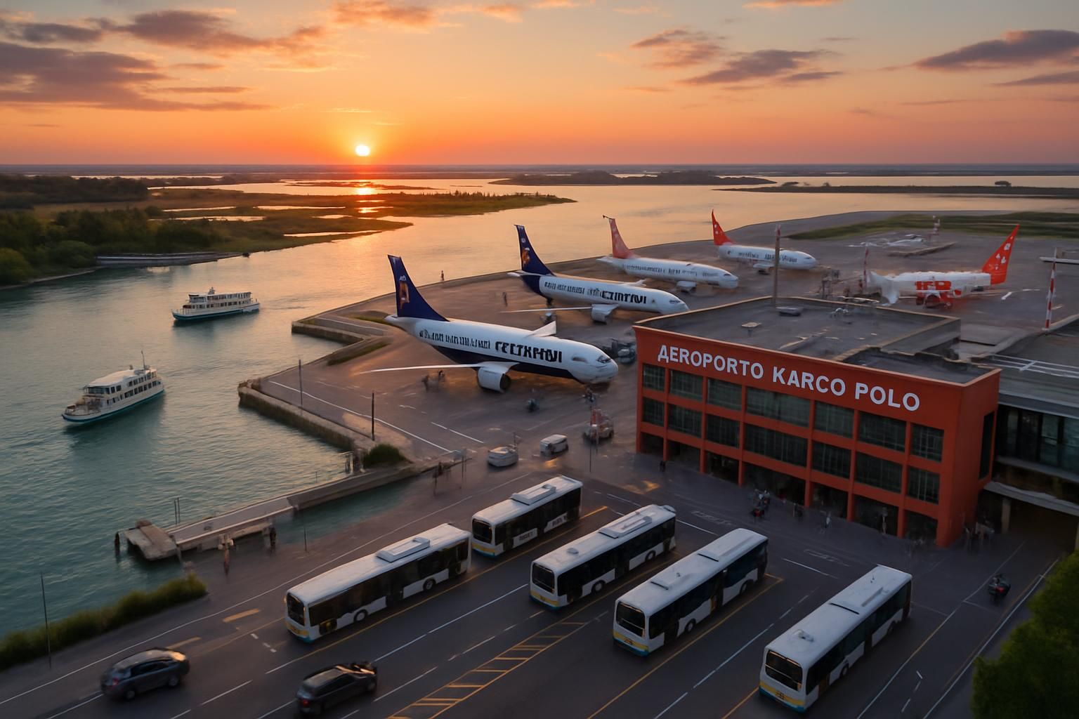découvrez toutes les options de transfert depuis l'aéroport marco polo de venise pour rejoindre facilement le centre-ville : navettes, taxis, bus et plus encore.