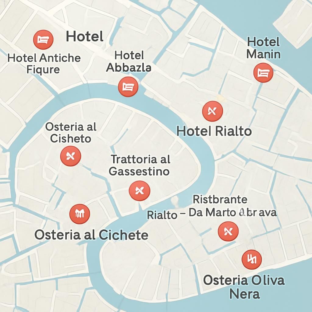 découvrez la carte touristique interactive de venise, explorant ses monuments emblématiques et ses quartiers pittoresques pour un voyage inoubliable.