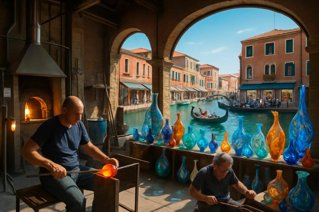 découvrez l'île de murano à venise, célèbre pour son artisanat du verre. explorez ses ateliers, profitez d'excursions uniques et réservez vos billets en toute simplicité.