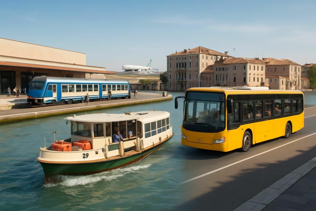 découvrez le pass transport venise, votre solution pratique pour utiliser le vaporetto, le bus et le train depuis l'aéroport. profitez d'un accès facile et économique aux transports en commun pour explorer venise sans souci.