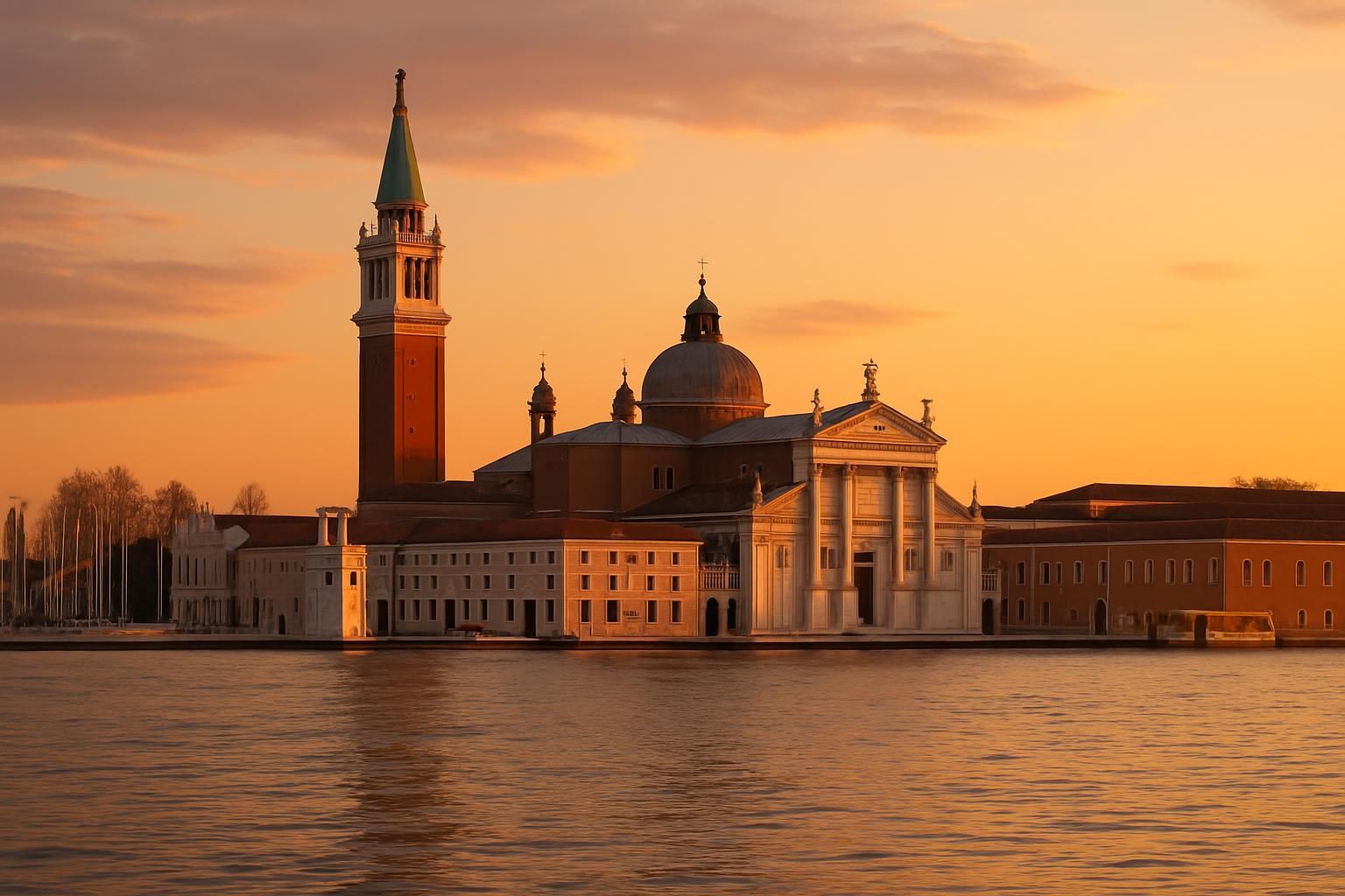 découvrez san giorgio maggiore à venise : visitez le célèbre campanile pour une vue panoramique exceptionnelle sur la ville et explorez l'île paisible, riche en histoire et en architecture unique.