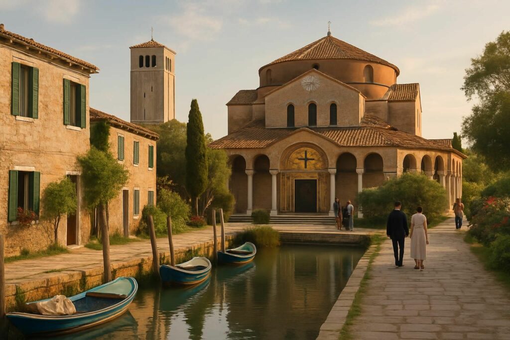 découvrez torcello, l'île oubliée de venise, et explorez sa majestueuse cathédrale byzantine, un trésor historique hors des sentiers battus.